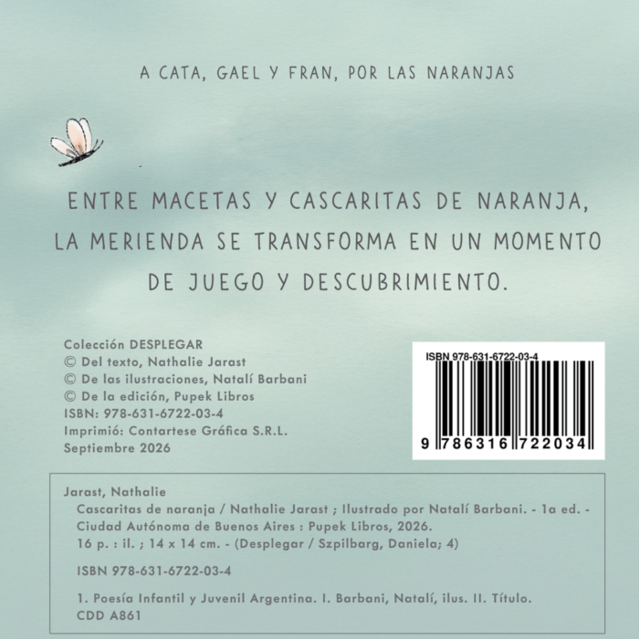 Cascaritas de naranja
